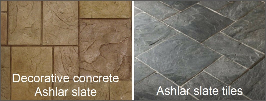 Ashlar Slate Floor