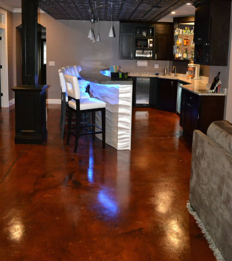 Basement bar 