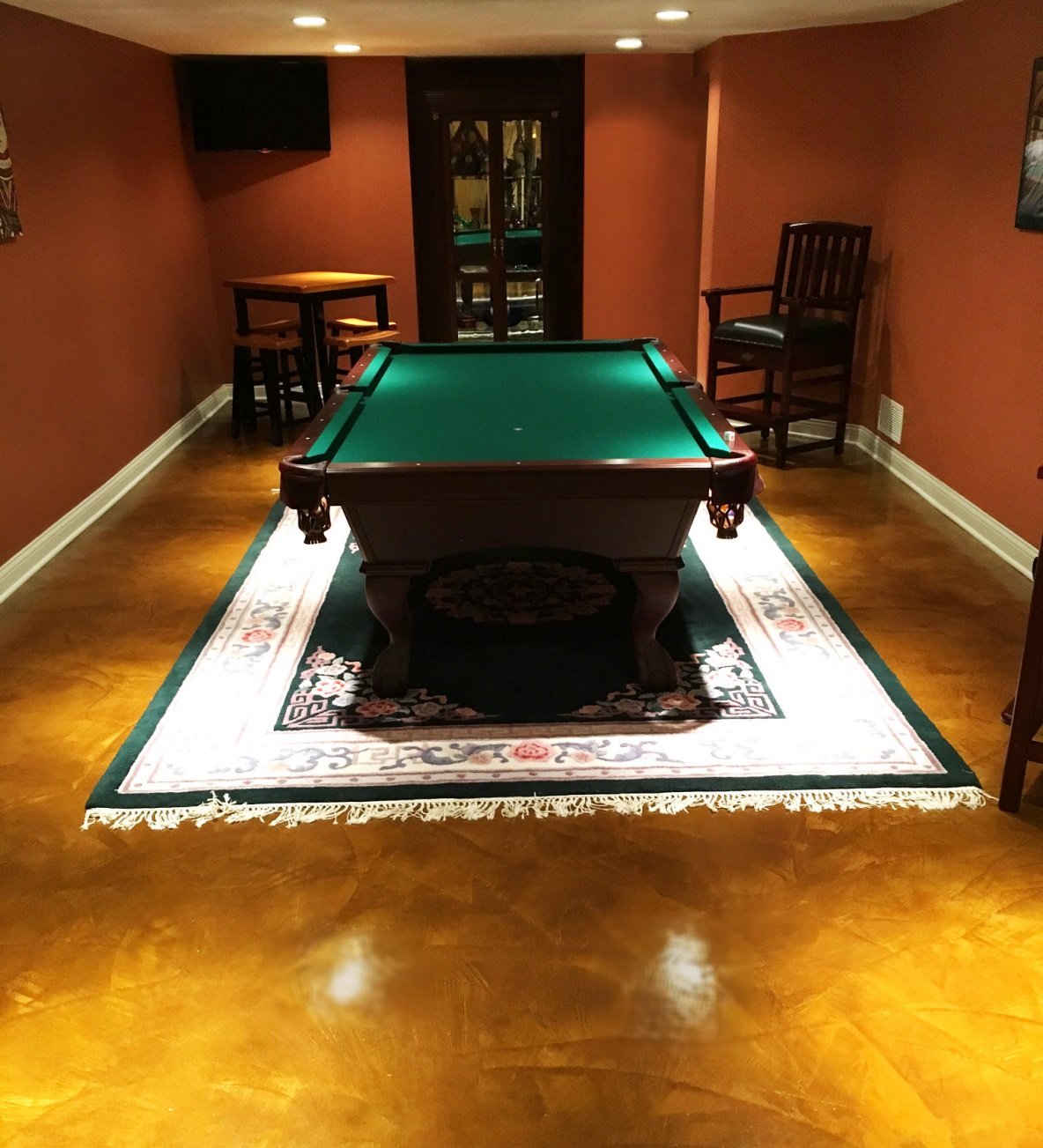 Basement Turned into a Man Cave Basement Turned into a Man Cave