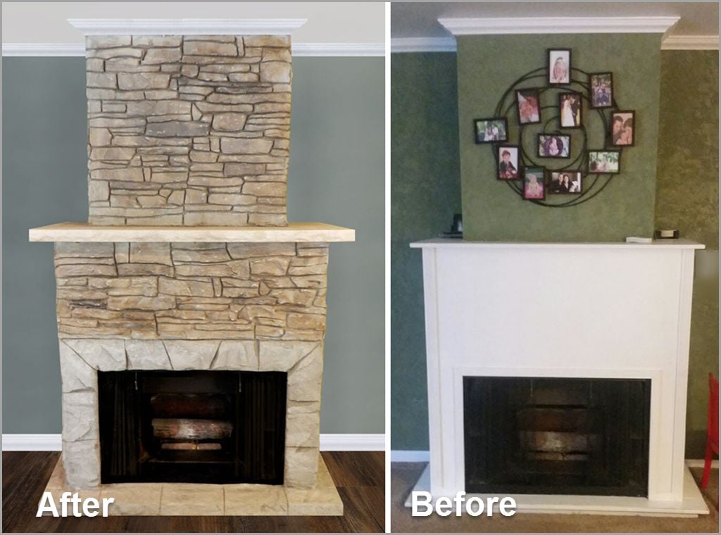 before-after-fireplace before-after-fireplace