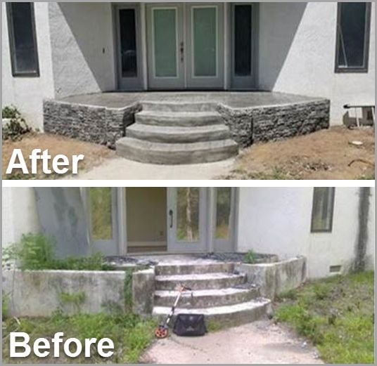 before-after-vertical-concrete-resurfacing-steps