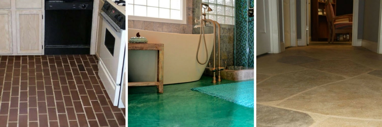 Multiple Options for New Concrete flooring Multiple Options for New Concrete flooring