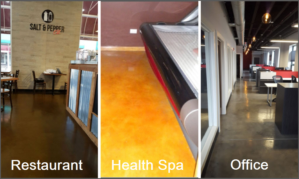 Commercial Spaces with Concrete Flooring Commercial Spaces with Concrete Flooring