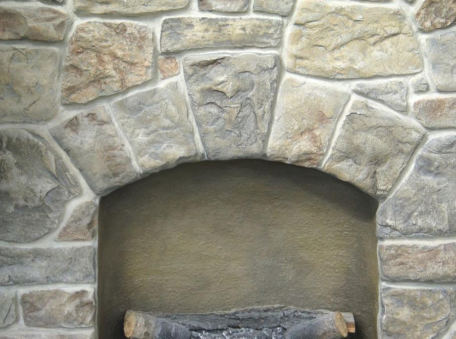 Custom Fireplace Mantel Made of Concrete