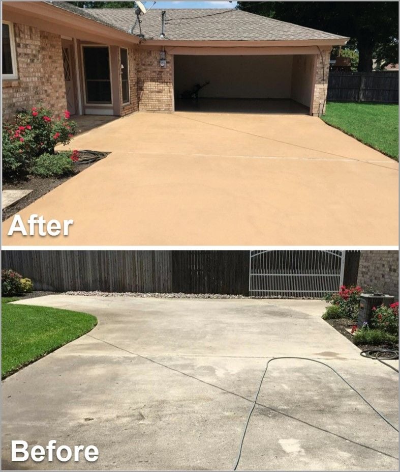 Glam Up A Faded Driveway With These Quick Fixes | Concrete Craft