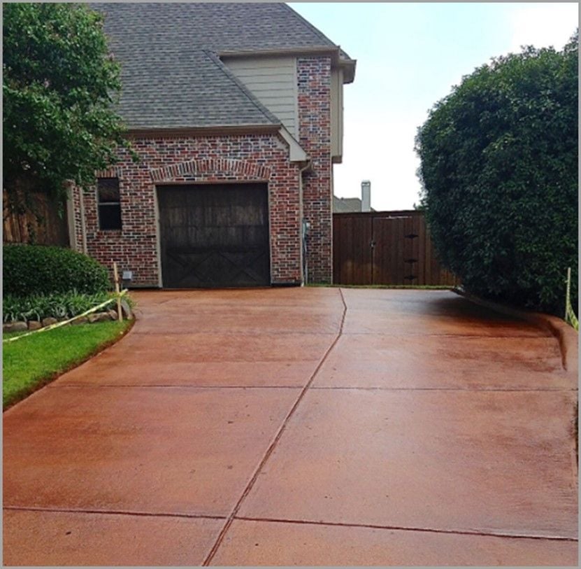 concrete-stain-driveway