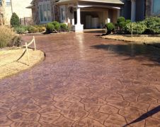 Designing a Unique Walkway with Stained Concrete