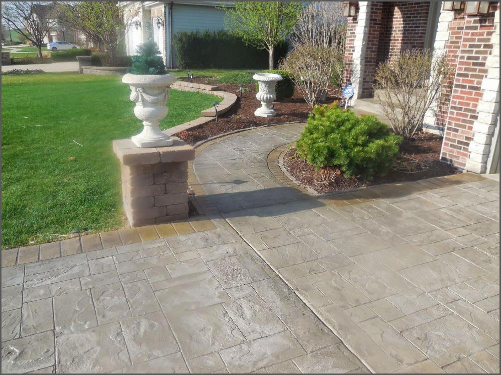 Concrete Walkway and Driveway