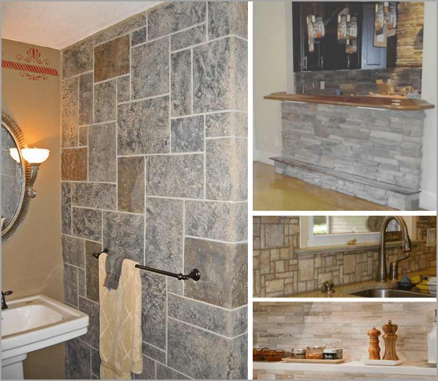 faux-stone-accent-walls