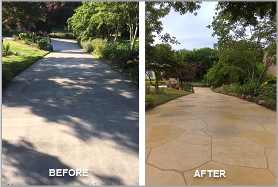 faux-stone-driveway