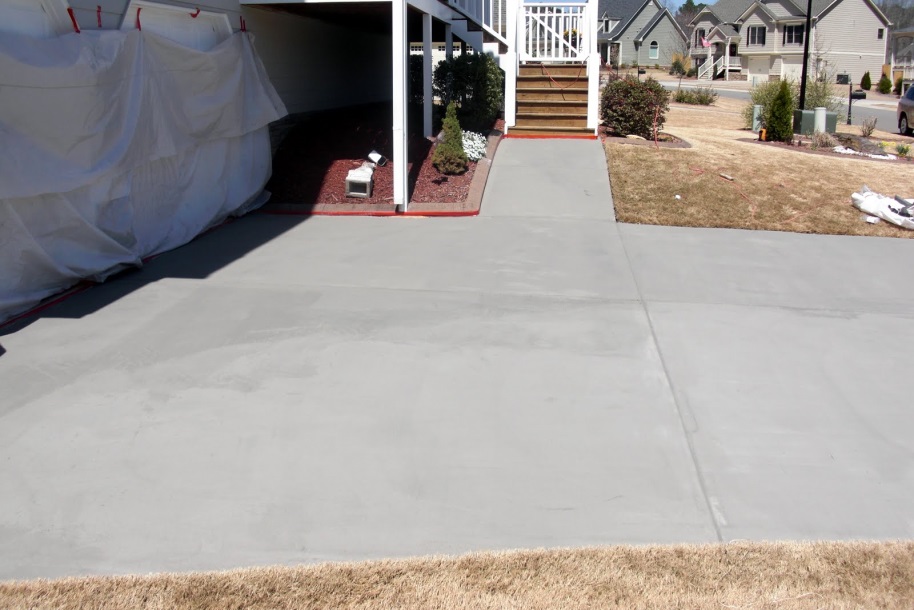 Fresh Concrete Overlay