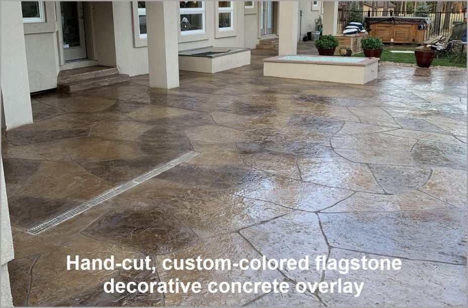 hand-cut-custom-colored-flagstone-concrete-overlay hand-cut-custom-colored-flagstone-concrete-overlay