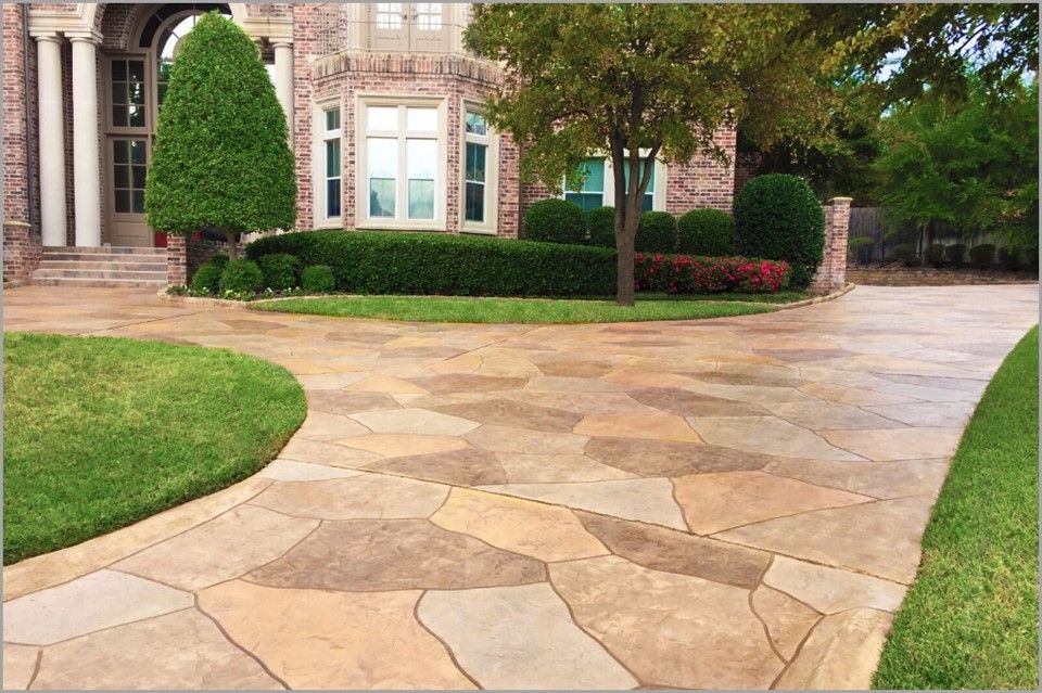 Handcut-Flagstone-Driveway