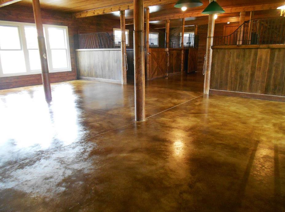 Stained Flooring