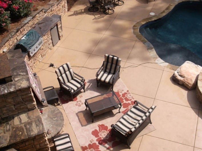 Overhauled Pool Deck Overhauled Pool Deck