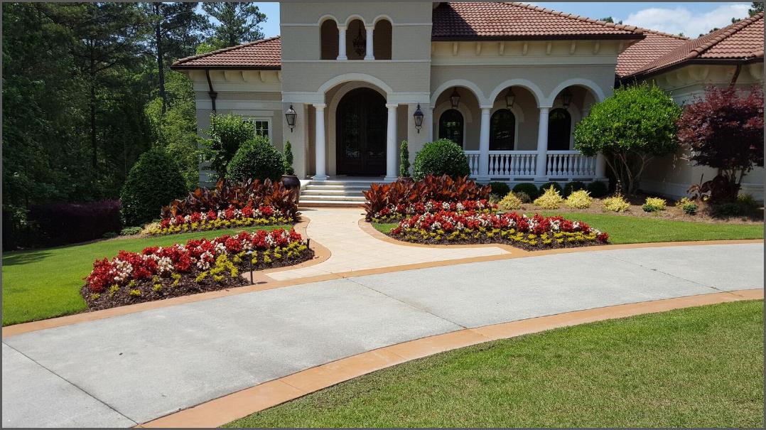 Elegant Home with Driveway