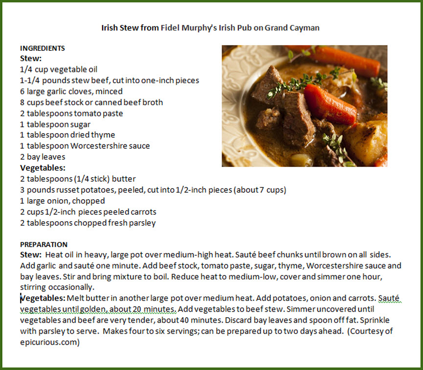 Stew Recipe Stew Recipe