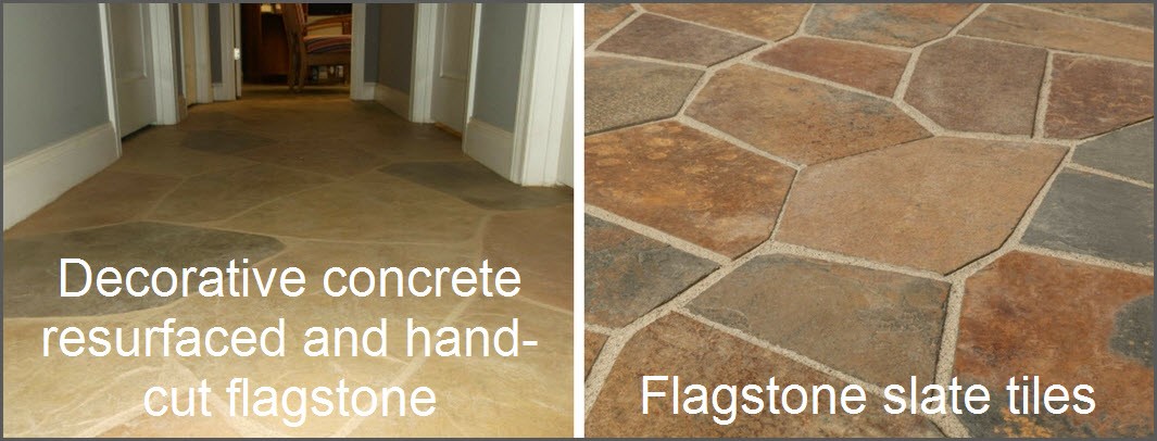 Hand Cut Concrete Floor