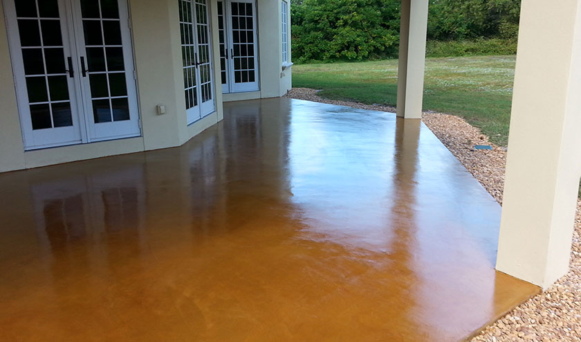 Water-based Stained Concrete Water-based Stained Concrete