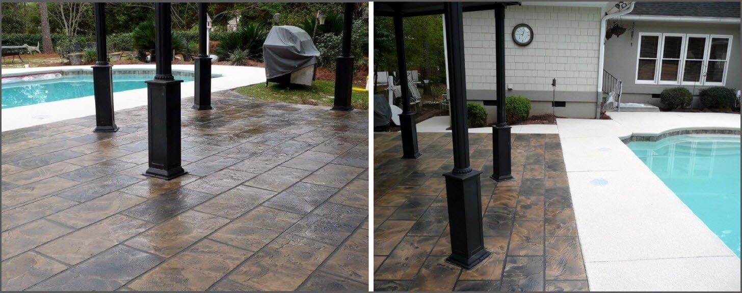 stamped-concrete-tile-design-pool-deck stamped-concrete-tile-design-pool-deck