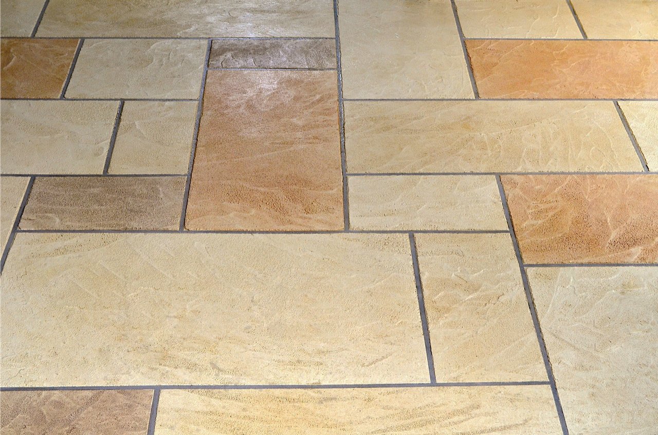 interior stamped concrete