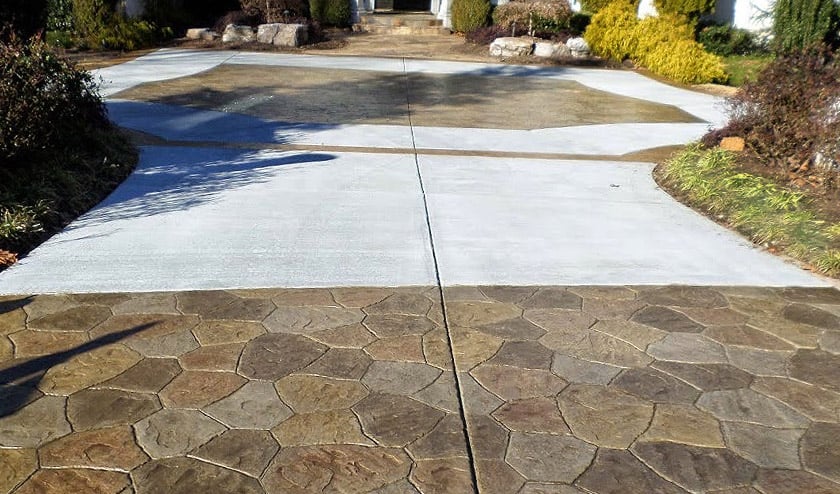 Flagstone Pattern Concrete