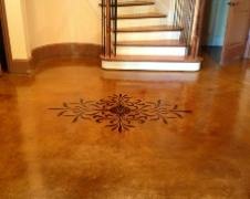 Step Up Your Modern Entryway With Durable, Decorative Concrete Floors