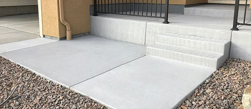Concrete repair with quick turn around