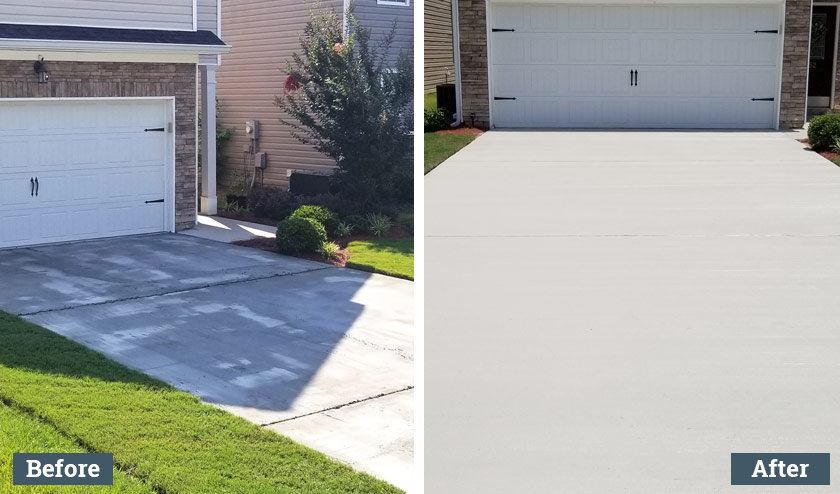 masterpro-finish-restorekoat-before-after-driveway