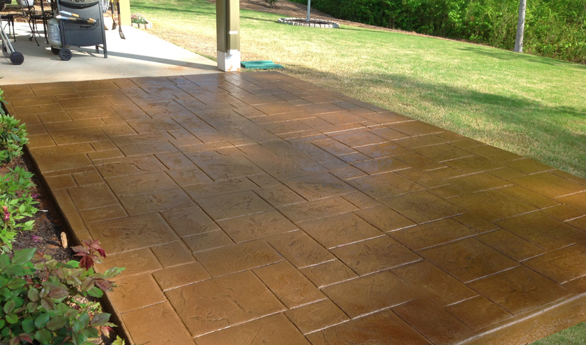 Stamped Concrete Patios 